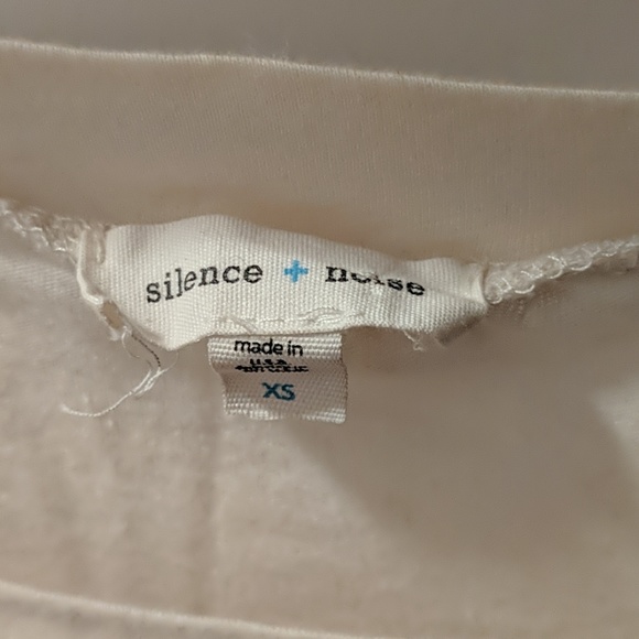 Silence+Noise t-shirt dress w/ black tie, size XS - Picture 4 of 4